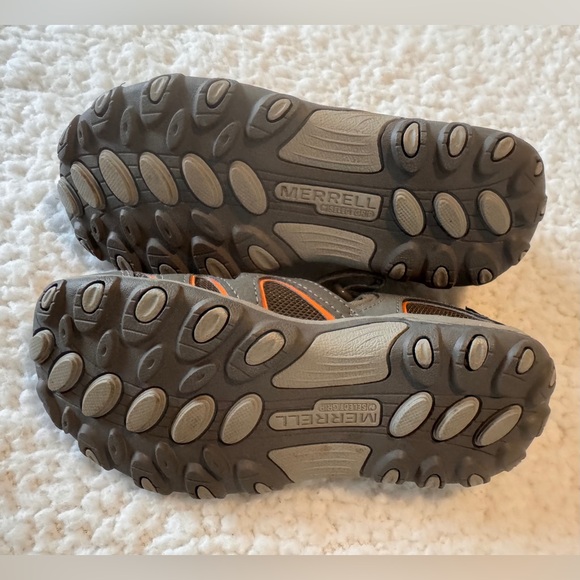 Merrell Kids' Sandals in Gray & Orange size 1 Summer camp  Boating water style - Picture 4 of 6